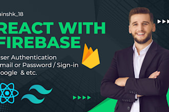 design a react project with firebase