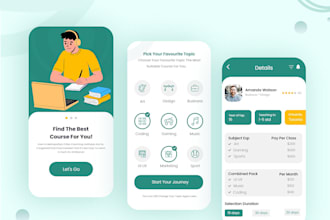 develop educational app, elearning  app, online course app, ai quiz app