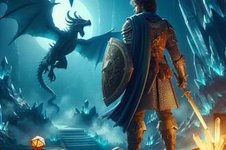 do dnd character art or fantasy character art commission