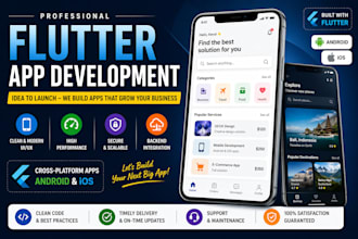 build high performance flutter app with backend