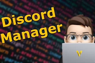 be your discord moderator and assist with community management on discord