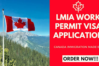 apply for lmia job offer letter with work permit visa in canada
