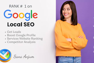 do local seo to rank website and google business profile