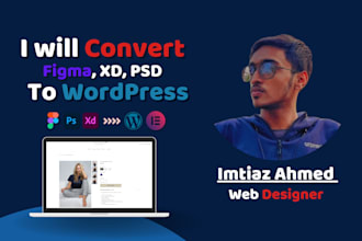 convert figma to wordpress, figma to elementor responsivenes