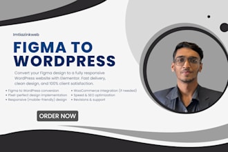 convert figma to wordpress, figma to elementor responsivenes
