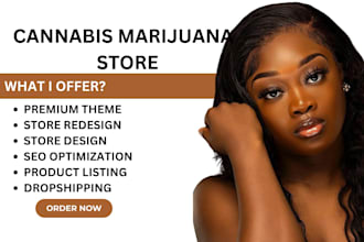design cbd website cannabis website cbd shopify store cbd store cannabis store