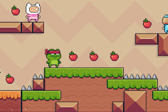 develop a unity 2d game for you