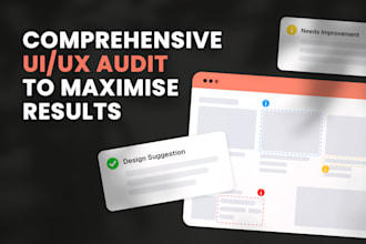 do a UI UX audit for your website or app