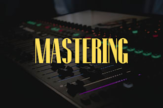 be your mastering engineer