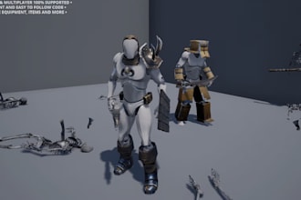 develop multiplayer unreal engine games and blueprints