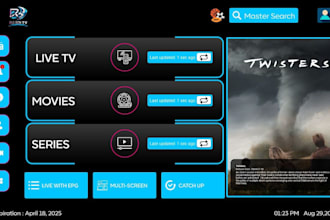 rebrand app name iptv logo icon for iptv players tivimate ibo player for android
