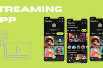 develop video streaming, live streaming apps, music app
