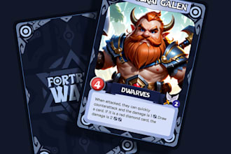 design card template for card game,tcg board game, playing card design and more
