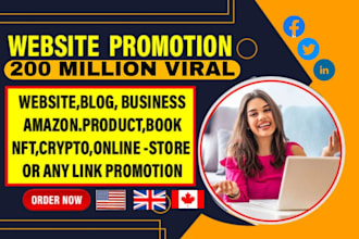 promote and advertise website amazon business book product