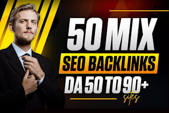 help you rank with high authority mix of SEO backlinks