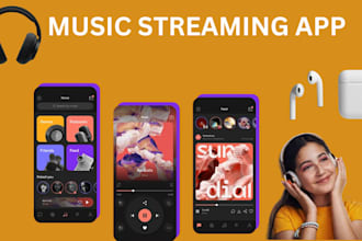 develop music streaming app music app livestreaming app video streaming app