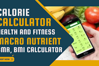 build calorie calculator weight loss, fitness calculator for store and website