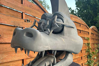 make a 3d model and turn it into cosplay parts and props