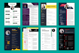 do professional resume design or CV design in 10 hours