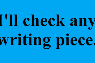 proofread your english writing