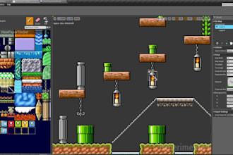 develop custom 2d games on gamemaker studio 2 for PC or android