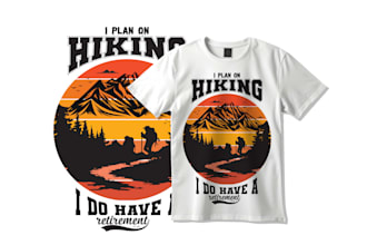 design vintage typographyand custom t shirt design and illustation