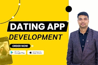dating, live streaming, social media mobile app development tinder clone flutter