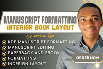 manuscript formatting manuscript editing kdp paperback manuscript indesign ebook