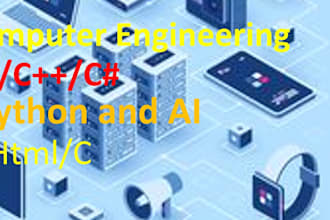 computer science tasks using python and java