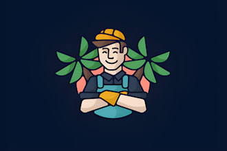 design real estate, construction, handyman, logo design