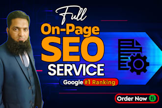 do complete on page seo service with proper keyword research