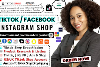 set up tiktok dropshipping shop,fix tik tok shop,tik tok shop marketing manager