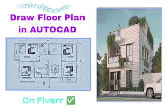 draw floor plans and layouts