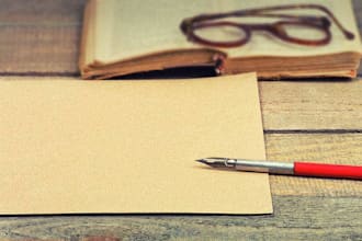 polish and proof read your draft, manuscript, or novel