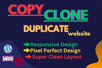 copy clone duplicate wordpress website or any website