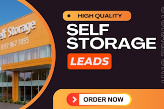 generate self storage leads, storage unit, offsite storage leads via google ads