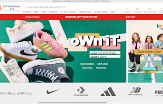 build shoe website, sneakers website,  footwear store, shoes, nike , wix website