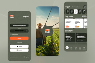 create plant ecommerce app, farm marketplace app farmer app mostly use iot