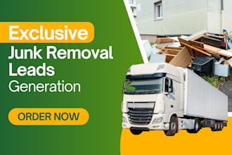 junk removal leads, junk hauling leads junk removal leads junk removal website