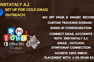 set up dns records and instantly ai for effective cold email campaigns
