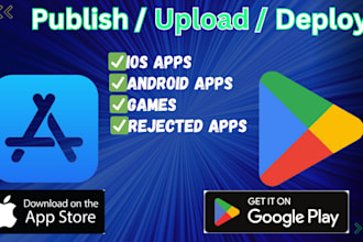 upload publish flutter IOS android app to playstore or appstore