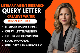 write engaging query letters, book proposals, and find top literary agents