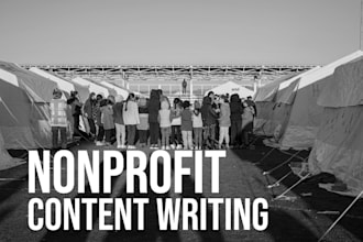 write content for your nonprofit