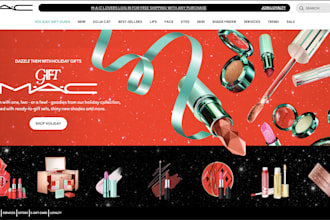 design lip gloss shopify website lipstick store lips balm, beauty dropshipping