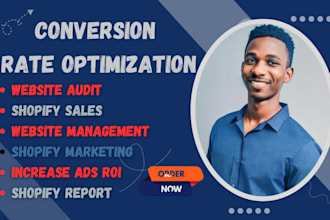 do shopify store audit cro increase shopify sales conversion rate optimization
