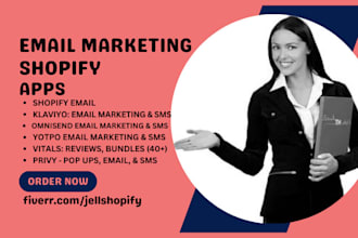 do shopify email marketing app privy vitals klaviyo  yopto aftership website