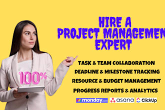 setup project workflows using monday and clickup project management for business