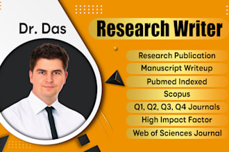 write scientific research articles, summary and case study