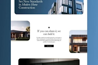 design real estate website, landing page, property website, real estate idx