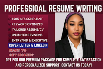 write digital resume, marketing, investment banker, quant finance, video resume